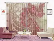 Net Goes Deeper Deeper 3D Curtains Blockout Photo Printing Curtains Drape Fabric