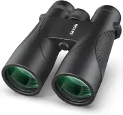 12x50 Bird Watching Binoculars for Adults - HD High Powered Binoculars with Clea
