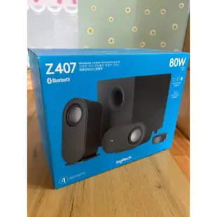 全新二手【Logitech 羅技】Z407 2.1聲道 藍牙音箱 含超低音喇叭