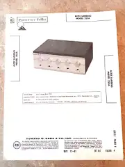 Original SAMS PHOTOFACT 557-4 ALTEC LANSING 353A - STEREO integrated AMPLIFIER