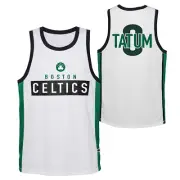 NBA Shirt Boston Celtics Jayson Tatum Shooter Tank Basketball Jersey White