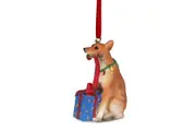 Aussie Christmas Hanging Decoration - Dingo 6.5cm
