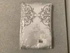 Bed Bath & Beyond Valentina Blue 70” Round Table Cloth Grayish Blue NIP! #YD-1