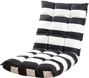 Single Sofa Chair | Lazy Chair Sofa for Individuals - Ergonomic Floor Sofa Adjustable 5 Angles with Zipper for Floor, Home, Hostel, Hotel, Windowsill, Bed, Chair