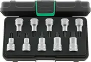 Stahlwille SOCKET SET TORX 1/2" 96032005 Set with 10 Psc. 54TX/10 TLG.KN
