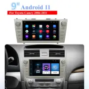 9" Android 11 Stereo Radio GPS WIFI FM Nav Head Unit For 2006-2011 Toyota Camry