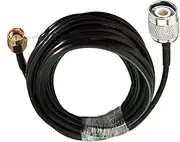 Xiaojiang Store TNC Male to SMA Male Connector Coaxial Extension Jumper Cable LMR195 50ohm 1m 300cm 5m 10m 15m 20m 30m(25m)