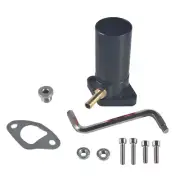 VM24 Black Intake pipe for Mikuni Carburetor 196 212cc GX200 CT200 pwk24 Go Kart