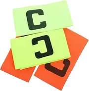 BELLIFFY Elastic Captain's Band for Soccer Football Sport Badge Arm Band for Team Training Youth Adult
