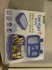 Bentgo Kids Lunch Box Container Leak-Proof 5-Compartment Blue BPA-Free Age 3-7