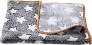 Pet Throw for Dogs and Cats, Dog Bed Blankets Calming Cat Blanket for Bed Couch Sofa, Pet Blanket Puppy Sleeping Mat Machine Washable, Lightweight Dog Throw (107x75cm,4pcs,Style 1)