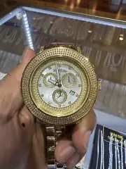 Joe Rodeo Pilot Jrpl3 chronograph 3.15 CTW Diamond Watch
