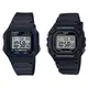 CASIO 卡西歐 電子數位手錶2件套 W-217H-1A / W-218H-1A