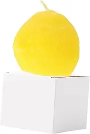 Healeved Paraffin Wax Lemon Scent Candles Aromatherapy Home Decoration Perfect Present