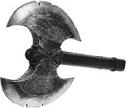 Baluue Halloween Axe Costume Props Halloween Costume Accessories Fake Prop Dwarf Cosplay Accessories Pu Axes Pu
