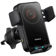 Baseus Wisdom Pro 15W QI Wireless Charger Car Mount Black