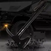 Best Survival Hatchet Axe Camp Tomahawk Sickle Knife Blade Compass Flint Torch