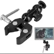Super Clamp Camera Clamp Mount with 360Â° Ballhead Magic Arm Ball Head Adapte