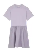 Moncler Kids Jersey and Shell Dress (12-14 Years) - Purple - 12A (12 Years) 12A (12 years)