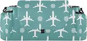 miaozhen Chinese Pattern Airplane Floral Teal baby stroller organizer diaper caddy organizer basket gancho para carriola accesorios para stroller