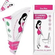 Womens Urinal Funnel | Female Urination Device | Compact Hygienic Leak Proof Foldable Paper Urine Case for Mobility Challenges Bedridden Care Kids Adults Hospital