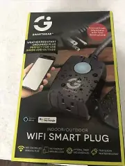 SmartGear Indoor And Outdoor WiFi Smart Plug Smartphone Capability