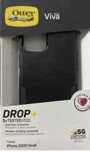 BRAND NEW SEALED Authentic Otter Box Series Viva Black iPhone 12 Mini Case