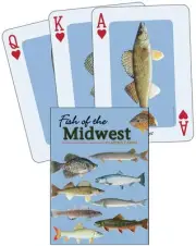 Fish of the Midwest Playing Cards by Dave Bosanko (English) Cards Book
