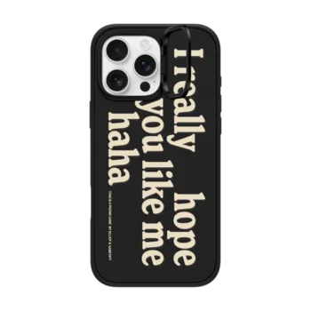 iPhone 16 Pro Max Impact Ring Stand Case MagSafe Compatible Hope You Like Me - Elliot Ulm