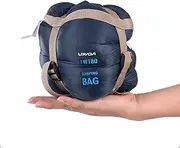 Mingzhe 190 * 75cm Outdoor Envelope Sleeping Bag Camping Travel Hiking Multifunction Ultra-Light 680g