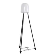 Outdoor Solar Floor Lamp Patio Solar Powered Lamp RGB With Plant Stand TDW