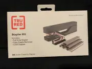 TRU RED Stapler kit #58081. Includes: 20 sheet stapler, staple remover, staples