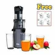 BOSS Fauna Slow Juicer Professional Cold Press Whole Slow Juicer 200 Watts Grey