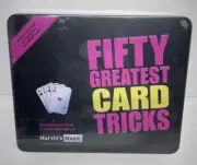 Magic Set Fifty 50 Greatest Card Tricks by Marvin's Magic Adults Kids Card Trick