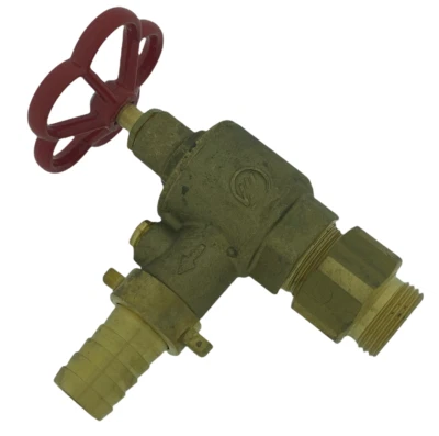 Wall Hydrant Fire Tap 1" Inch Hose Connection Valve Type S DVGW Approval With RV