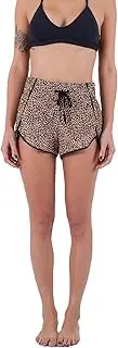 [Hurley] Women's Leopard Aquas 2.5 Inch Board Shorts Swimsuit Women