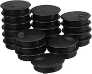 DOITOOL 21pcs Round Desk Cable Hole Covers Grommet Inserts for Neat Wire Management Easy Installation Cord Hole Plugs for Home Office Use Tidy Desktop