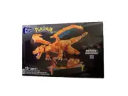 Mega Construx Pokemon Charizard Motion Building Kit 1664 pieces Blocks