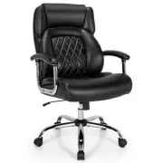LIFEZEAL Height Adjustable Executive Chair Swivel Task Chair w/ Armrest Computer