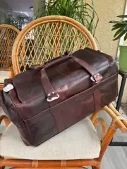 $399 Mancini Buffalo Collection Duffle Bag