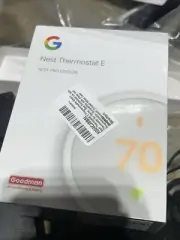 Google Nest Thermostat E Nest Pro Edition- New Sealed