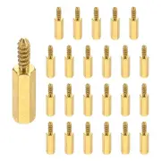 24Pcs M3 14+8mm Hex Standoff Spacer, Threaded Standoff Spacer Hexagonal Spacers