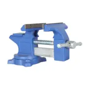 Vise Bench Vise 4-1/2 Inch With 240 Degree Swivel Base Clamp Tools Home Vises
