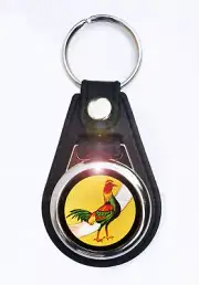 BSA BANTAM FAUX LEATHER KEY RING.OFFICIALLY LICENSED B.S.A PRODUCT. &™ BSA