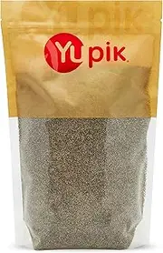 Yupik Chia Seed Powder, 2.2 lb (35.2 oz), GMO-Free, Kosher, Vegan, Made from Finely Ground Raw Chia Seeds, Salt-Free, Oil-Free, Rich in Fiber, Source of Omega-3, Ideal for Baking, Smoothies & Oatmeal