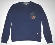 DC Shoes Mens Bellingham Fleece Crew Sweatshirt Medium