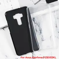 在飛比找蝦皮購物優惠-華碩 ZenFone 3 ZE552KL 手機殼黑色透明軟 