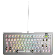 Glorious GMMK 3 PRO 75 Barebones Wired Keyboard Silver