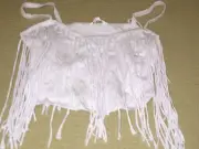 FRINGED cami SUPRE SINGLET TOP SIZE XL BNWT (G41