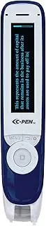 C Pen Text to Speech ReaderPen Secure - OCR Text to Speech Scanning Device for Working Offices, Meetings & Revision | Reading Assistive Tool for Dyslexia & Learning Difficulties | Windows & Mac